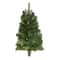 2ft. Pre-Lit Flat Back Wall Hanging Artificial Christmas Tree, Clear LED Lights